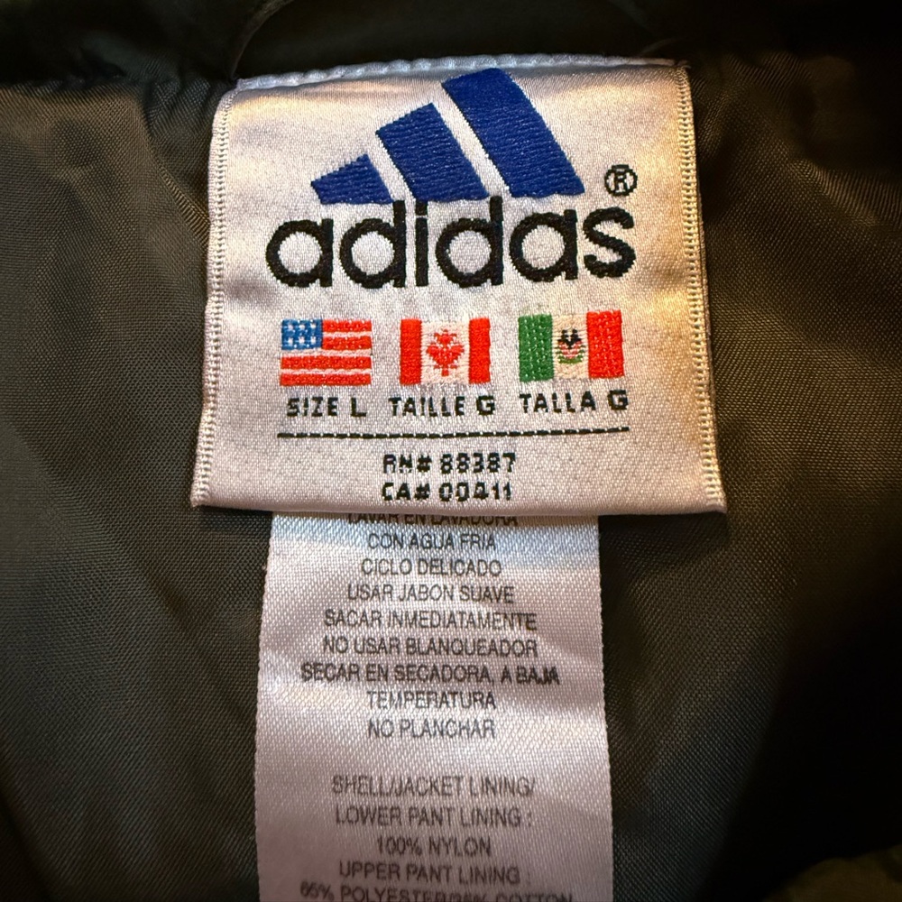 90’s Adidas Jacket Size Large - Picture 3 of 11